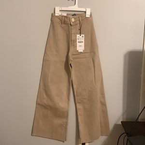 Zara Marine Straight in stone grey Size 0